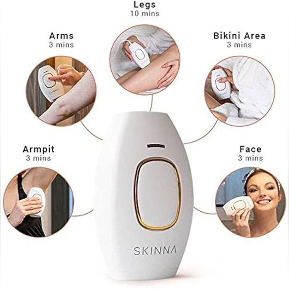 NWB Skinna IPL Painless Hair Removal Laser - Picture 3 of 11